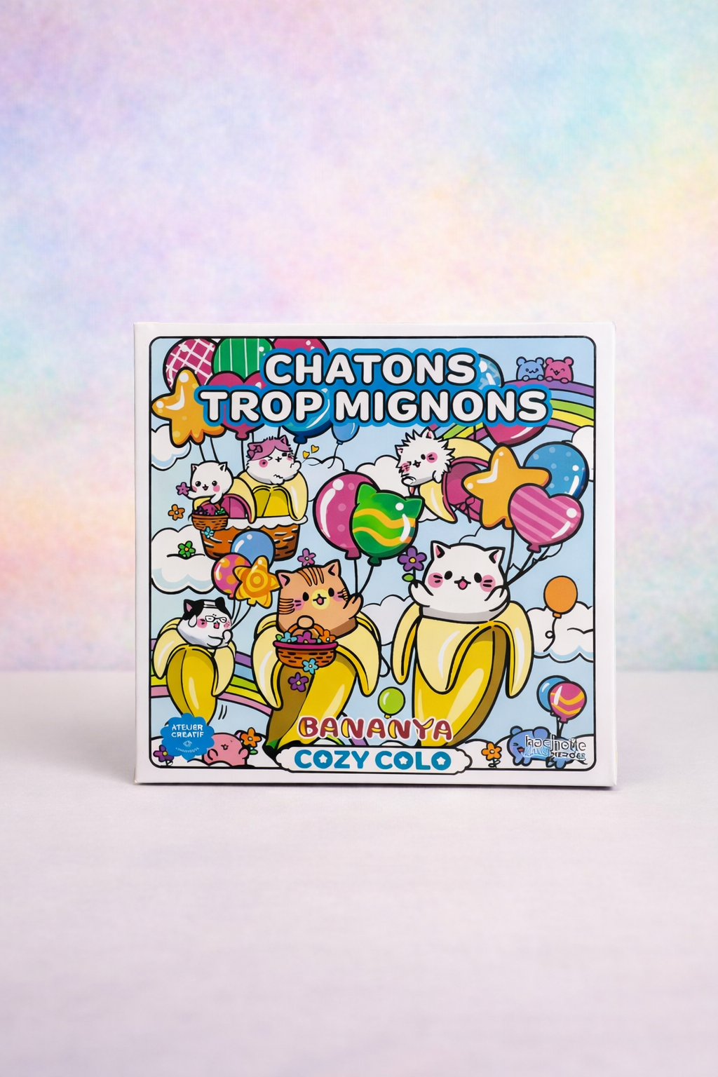 Chatons Trop Mignons – Cozy Coloring Book (Bananya Editie)