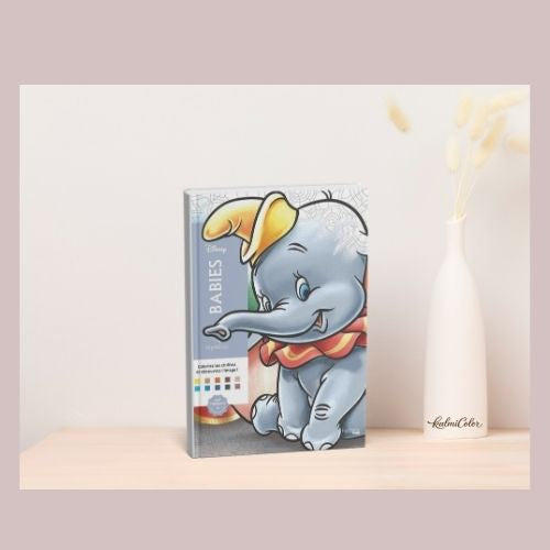 Disney Babies Mystères – Kleur-op-Nummer Kleurboek (Dumbo Editie)