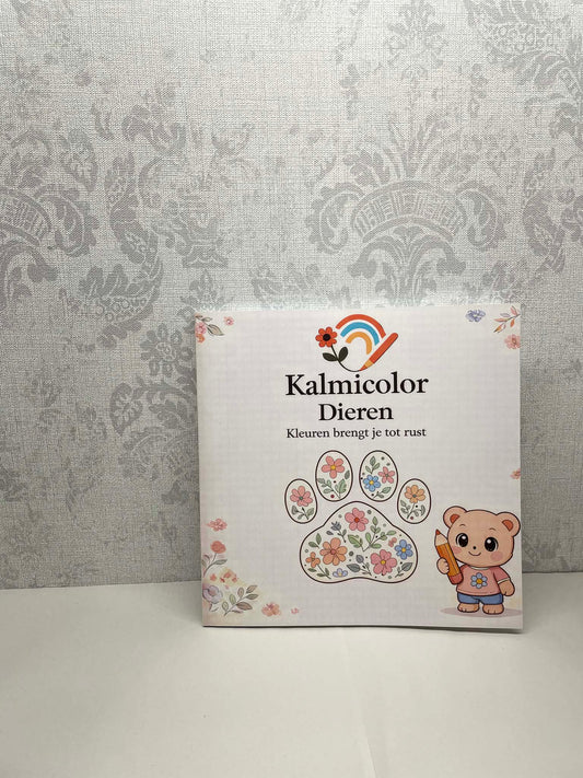 Kalmicolor Dieren Kleurboek – Kleuren voor Rust & Balans