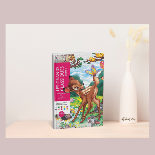 Les Grands Classiques tome 11 – Kleur-op-Nummer Kleurboek (Bambi Editie)